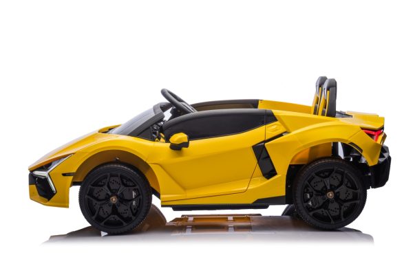 Licencirani auto na akumulator Lamborghini Revuelto XL STRONG - dvosjed - žuti - Image 26