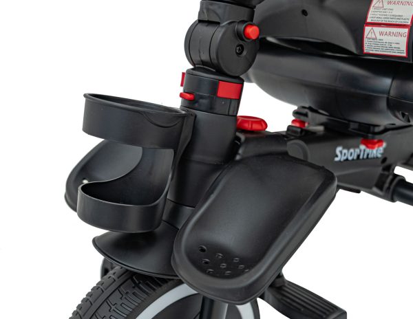 Dječji tricikl RIDER SPORTRIKE - sivi - Slika 15