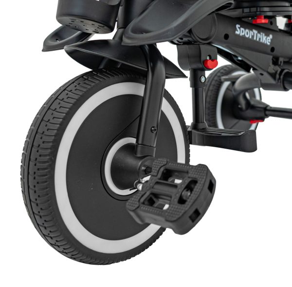 Dječji tricikl RIDER SPORTRIKE - sivi - Slika 16