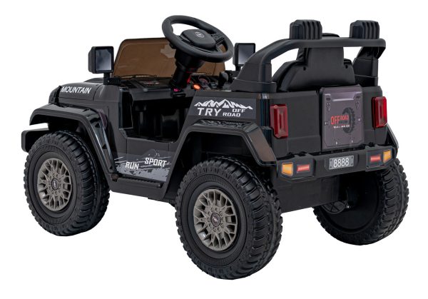 Auto na akumulator Off Road MOUNTAIN - crni - Slika 6