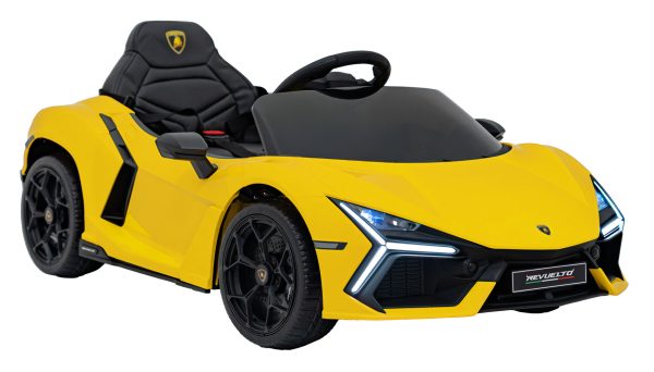 Licencirani auto na akumulator Lamborghini Revuelto 4x4 - žuti - Slika 5