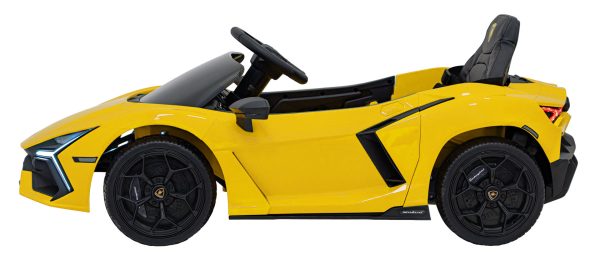 Licencirani auto na akumulator Lamborghini Revuelto 4x4 - žuti - Slika 6