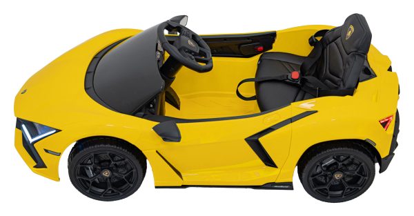 Licencirani auto na akumulator Lamborghini Revuelto 4x4 - žuti - Slika 7