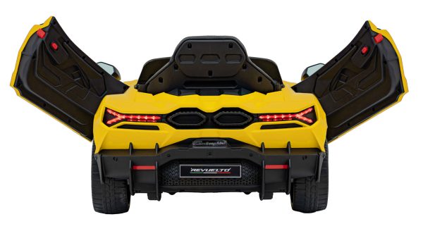 Licencirani auto na akumulator Lamborghini Revuelto 4x4 - žuti - Slika 11