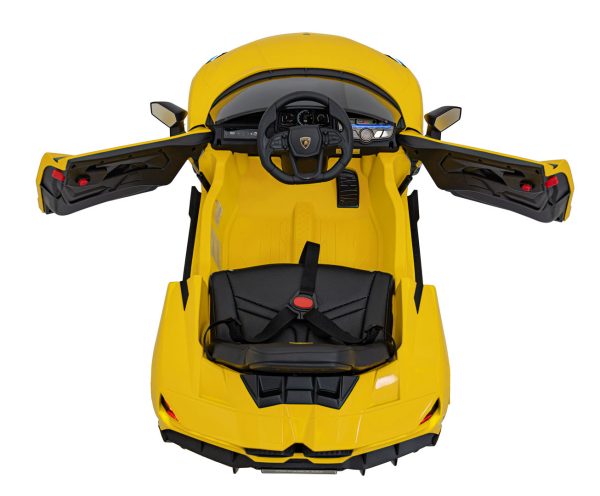 Licencirani auto na akumulator Lamborghini Revuelto 4x4 - žuti - Slika 12