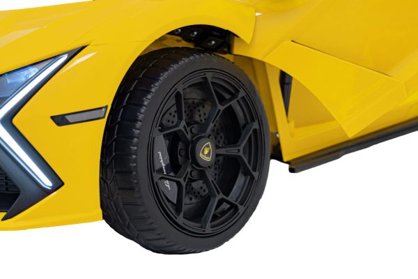 Licencirani auto na akumulator Lamborghini Revuelto 4x4 - žuti - Slika 15