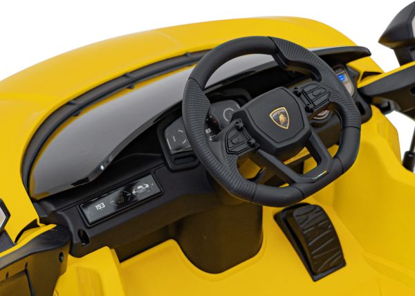 Licencirani auto na akumulator Lamborghini Revuelto 4x4 - žuti - Slika 22