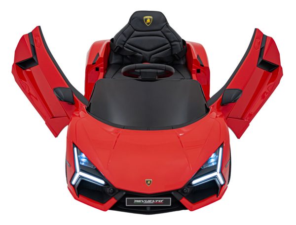 Licencirani auto na akumulator Lamborghini Revuelto 4x4 - crveni - Slika 13