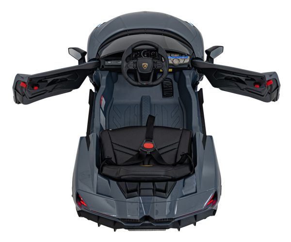 Licencirani auto na akumulator Lamborghini Revuelto 4x4 - sivi - Slika 12