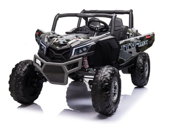 Buggy na akumulator UTV-MX613 Camo – 4×4 – dvosjed – crni/lakirani - Image 9