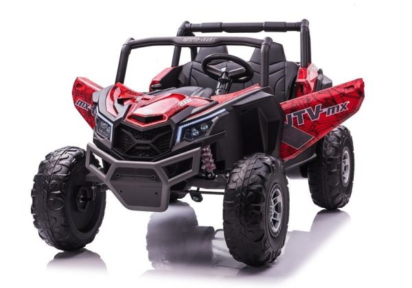 Buggy na akumulator UTV-MX613 Spyder MP4– 4×4 – dvosjed – crveni/lakirani - Image 8