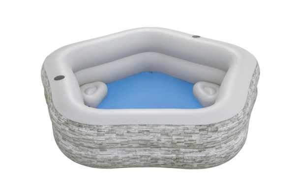 Bazen na napuhavanje 213x 206x 53 cm Bestway 54423 - Slika 2