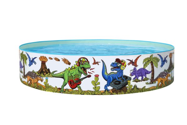 Ekspanzijski bazen Dinosaurs 183 cm x 38 cm Bestway 55022 - Slika 2
