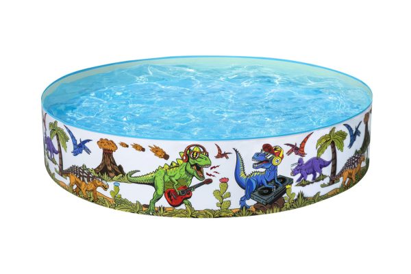 Ekspanzijski bazen Dinosaurs 183 cm x 38 cm Bestway 55022 - Slika 3