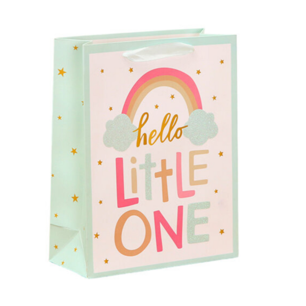 Hello Baby Little One Baby Gift Bag 36 x 12 x 10cm - Slika 4