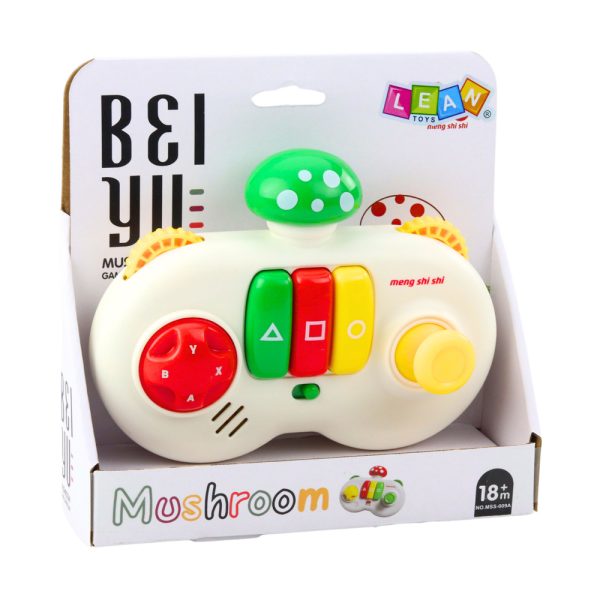 Console Pad Interactive Sensory Mushroom For Kids Lights Sounds - Slika 5