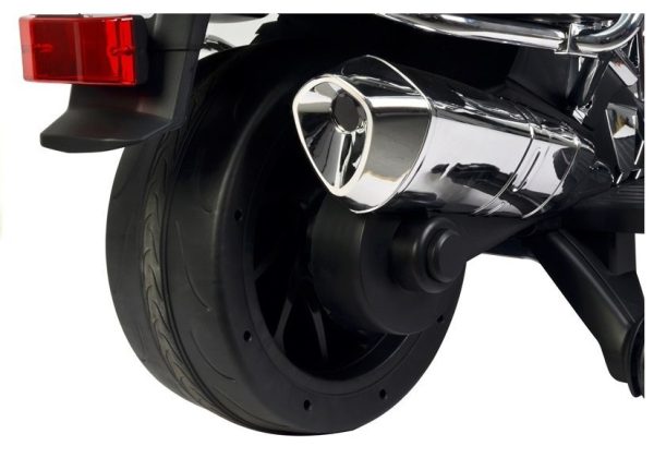 Licencirani motor na akumulator BMW Police PRO - sivo/plavi - Slika 8