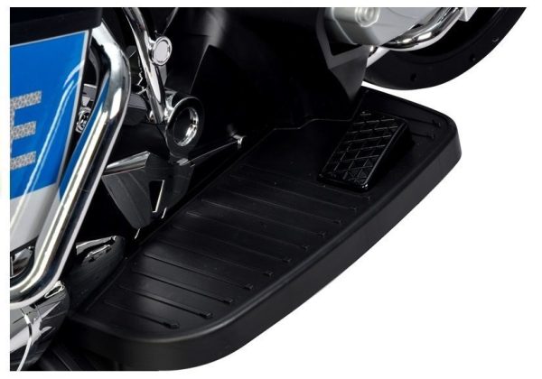Licencirani motor na akumulator BMW Police PRO - sivo/plavi - Slika 9