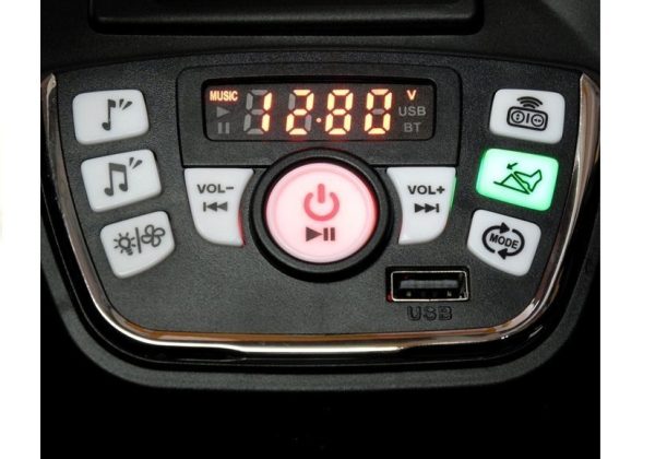 Licencirani auto na akumulator BMW M6 GT3 - crni - Slika 10