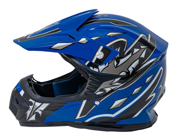 Motociklistička kaciga Enduro S - plava - Slika 4