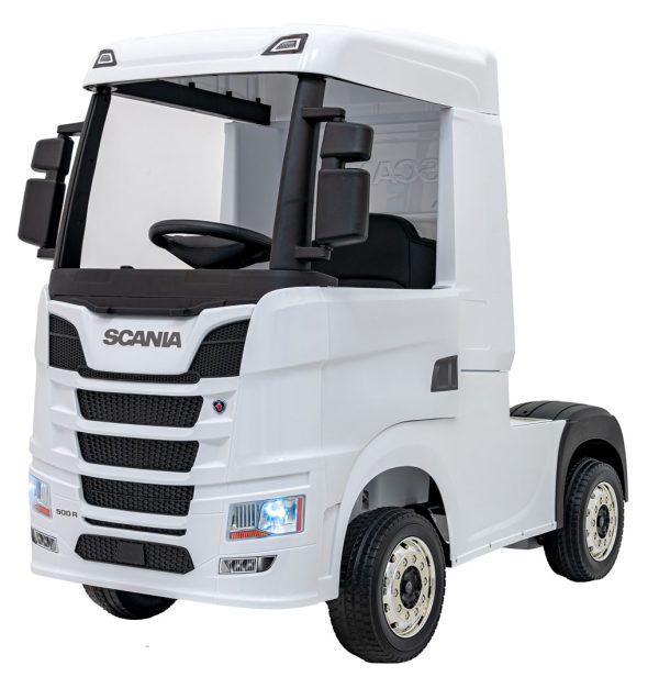 Licencirani kamion na akumulator Scania R-SERIE 4x4 - bijeli - Slika 3