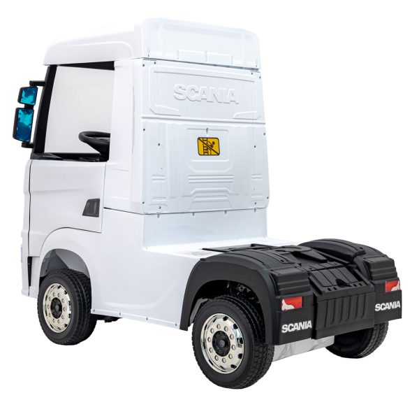 Licencirani kamion na akumulator Scania R-SERIE 4x4 - bijeli - Slika 5