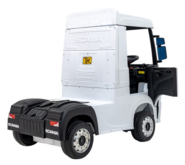 Licencirani kamion na akumulator Scania R-SERIE 4x4 - bijeli - Slika 7