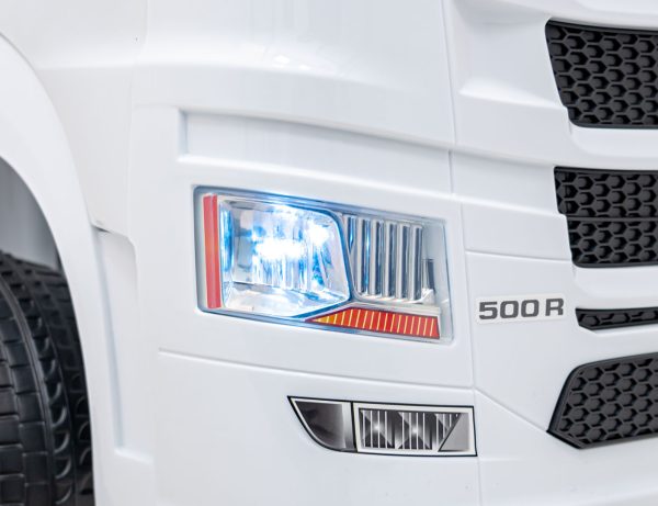 Licencirani kamion na akumulator Scania R-SERIE 4x4 - bijeli - Slika 12