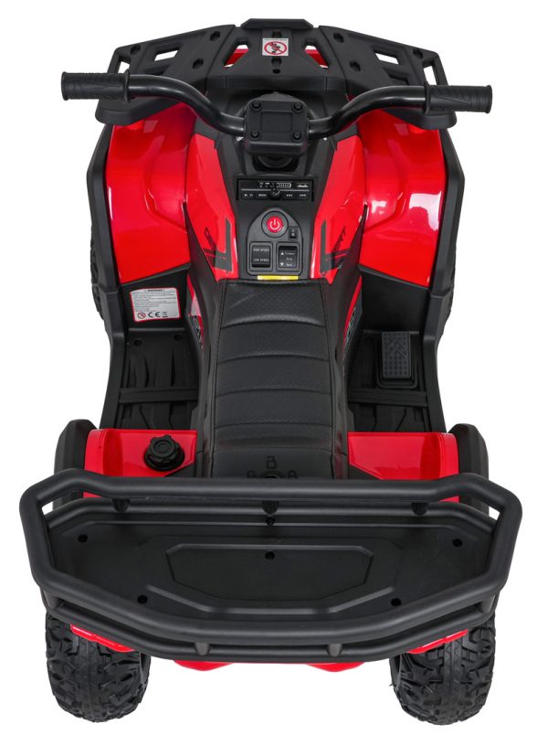 Quad na akumulator ATV Robust 01 4x4 - crveni - Slika 9