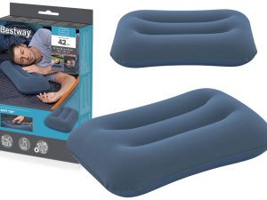 Jastuk na napuhavanje 42 cm x 26 cm x 10 cm Bestway 67121 - sivi