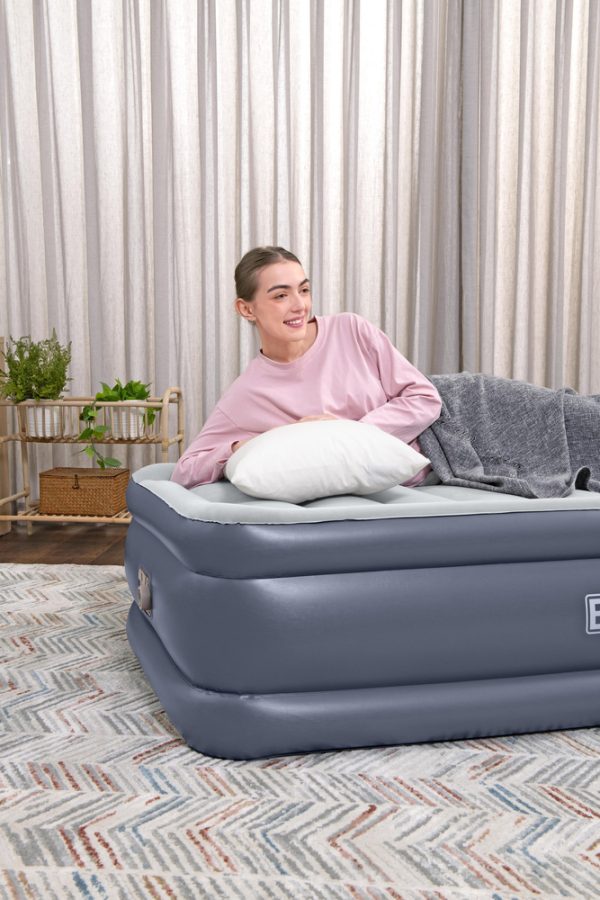 Madrac na napuhavanje s pumpom 191 x 97 x 51 cm Bestway 6713G - Slika 6