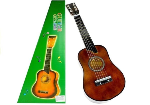 Klasična drvena gitara za djecu Real look - smeđa