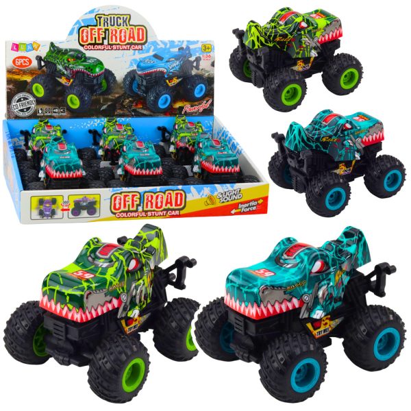 Terenski auto za igru s motivom dinosaura - boju biramo nasumično