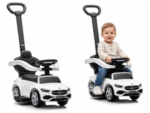 Dječja guralica Mercedes-Benz 3u1 - bijela