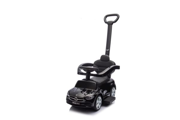Dječja guralica Mercedes-Benz 3u1 - crna - Slika 12