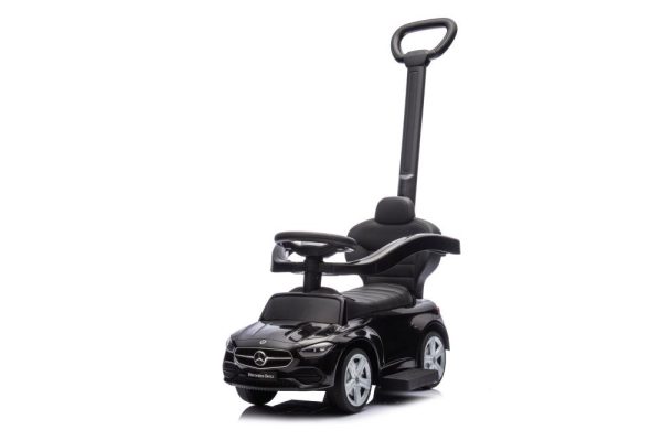 Dječja guralica Mercedes-Benz 3u1 - crna - Slika 3