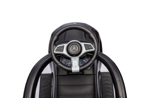Dječja guralica Mercedes-Benz 3u1 - crna - Slika 22
