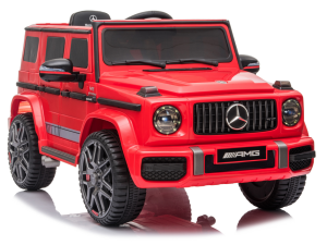 Licencirani auto na akumulator Mercedes G63 AMG - crveni