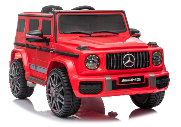 Licencirani auto na akumulator Mercedes G63 AMG - crveni
