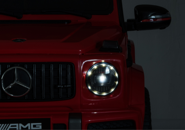 Licencirani auto na akumulator Mercedes G63 AMG - crveni - Slika 12