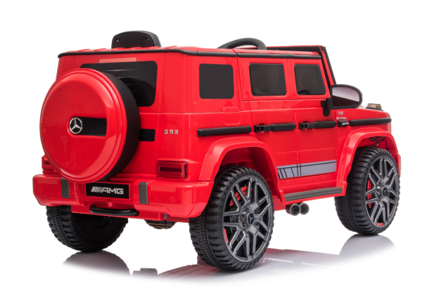 Licencirani auto na akumulator Mercedes G63 AMG - crveni - Slika 5