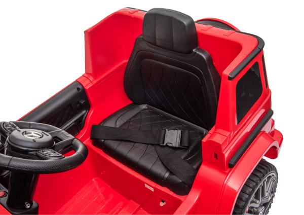 Licencirani auto na akumulator Mercedes G63 AMG - crveni - Slika 7