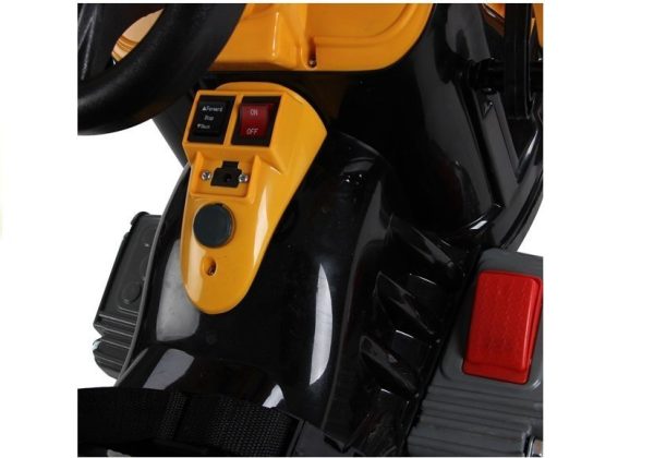 Traktor na akumulator s korpom - žuti - Slika 6