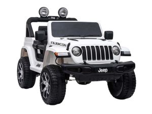 Licencirani auto na akumulator Jeep Rubicon 4x4 - bijeli