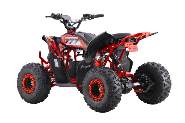 Quad na akumulator DESERT STORM LIFT 1500W - crveni - Slika 5