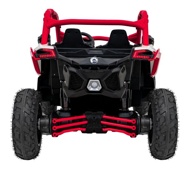 Buggy na akumulator Maverick Turbo RR STRONG - dvosjed - crveni - Slika 6