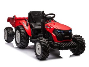 Traktor na akumulator s prikolicom HC-306 24V - crveni