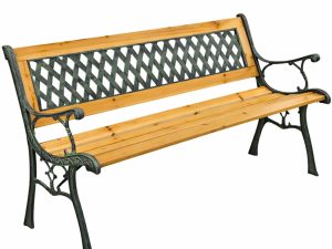 Vrtna drvena klupa Elegant - 125 cm