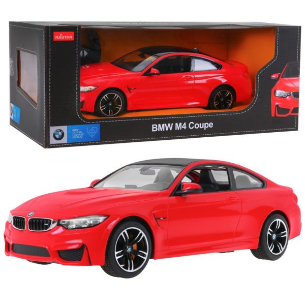 Licencirani auto na daljinsko upravljanjeBMW M4 Coupe 1:14 RASTAR - crveni