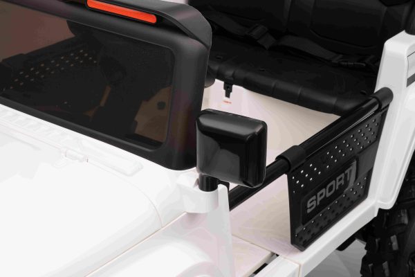 Auto na akumulator Extreme Sport 4x4 s podesivom dužinom vozila - dvosjed -  bijeli - Slika 18